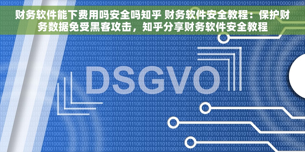 财务软件能下费用吗安全吗知乎 财务软件安全教程：保护财务数据免受黑客攻击，知乎分享财务软件安全教程