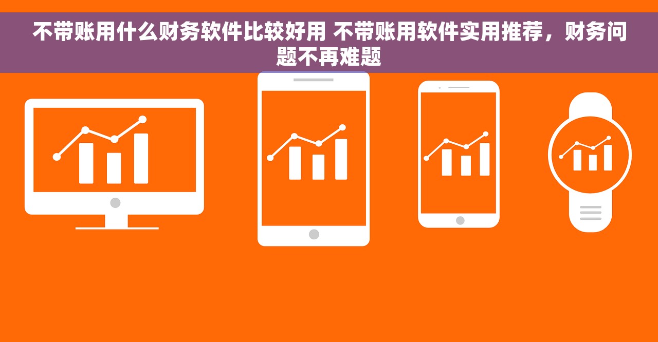 不带账用什么财务软件比较好用 不带账用软件实用推荐，财务问题不再难题