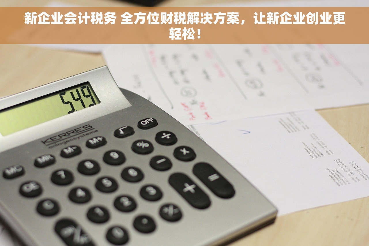 新企业会计税务 全方位财税解决方案，让新企业创业更轻松！