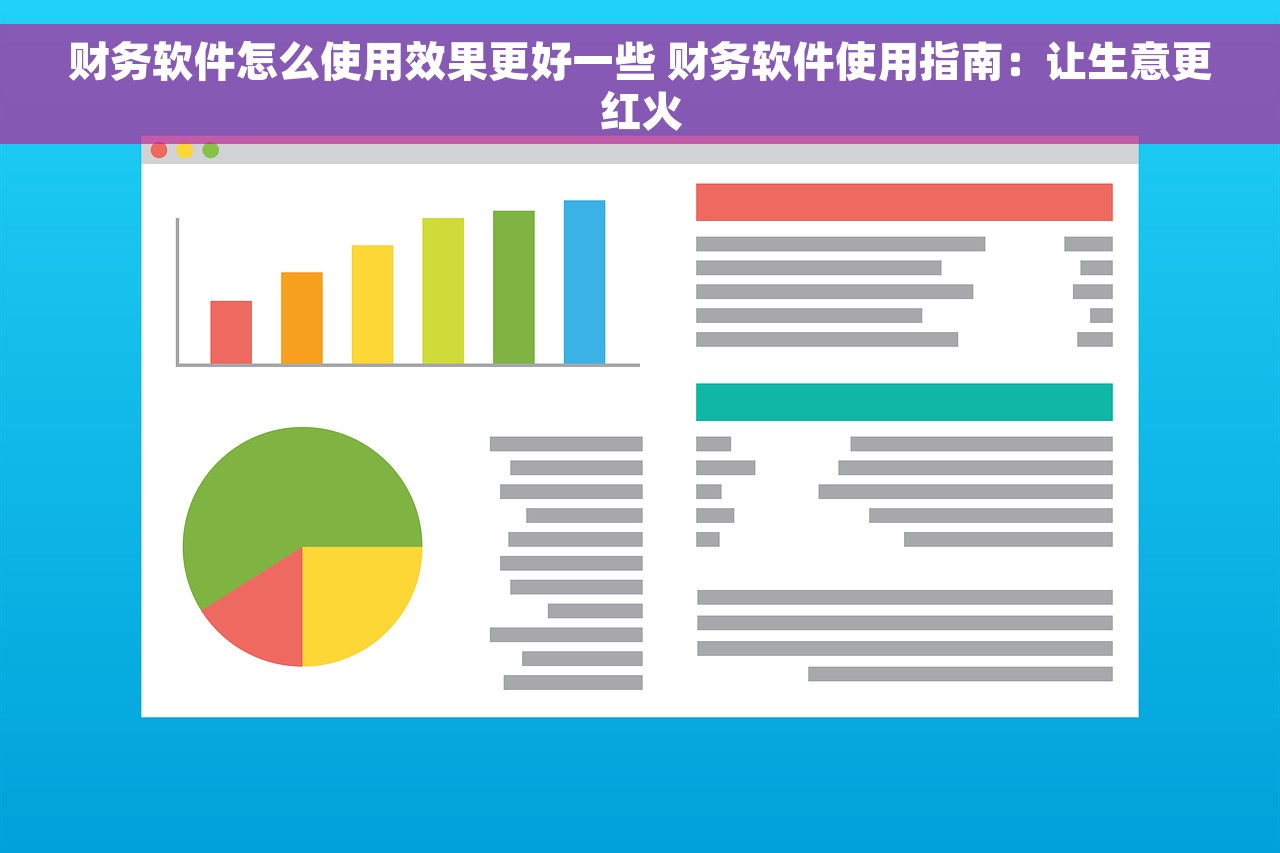 财务软件怎么使用效果更好一些 财务软件使用指南：让生意更红火