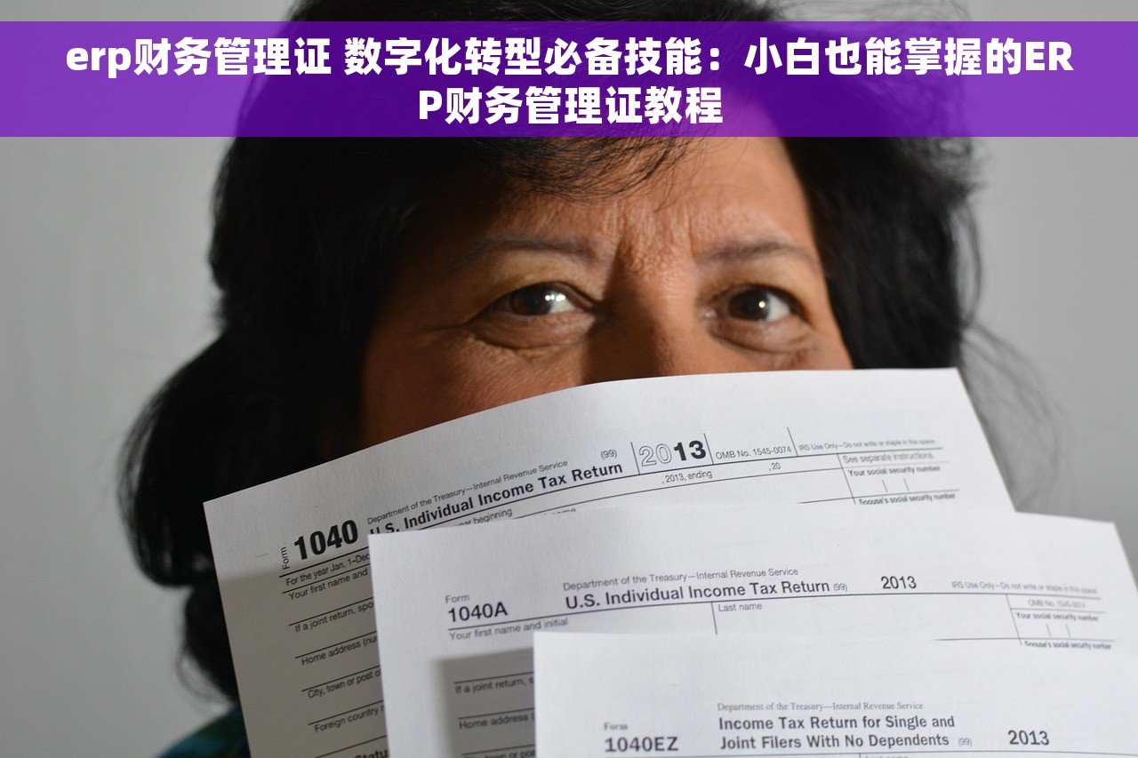 erp财务管理证 数字化转型必备技能：小白也能掌握的ERP财务管理证教程