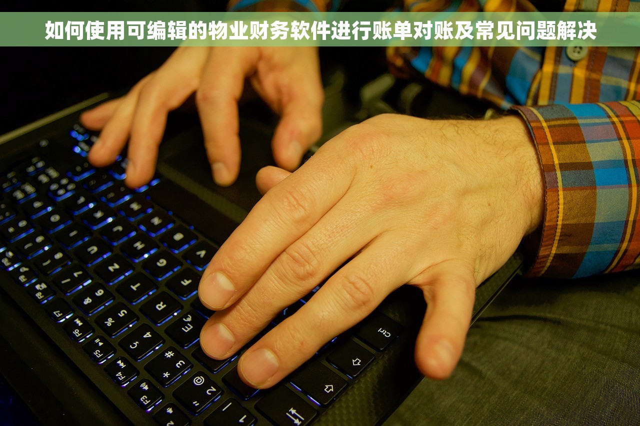如何使用可编辑的物业财务软件进行账单对账及常见问题解决