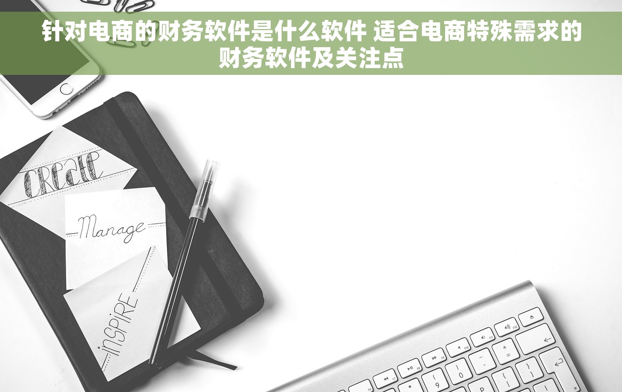针对电商的财务软件是什么软件 适合电商特殊需求的财务软件及关注点