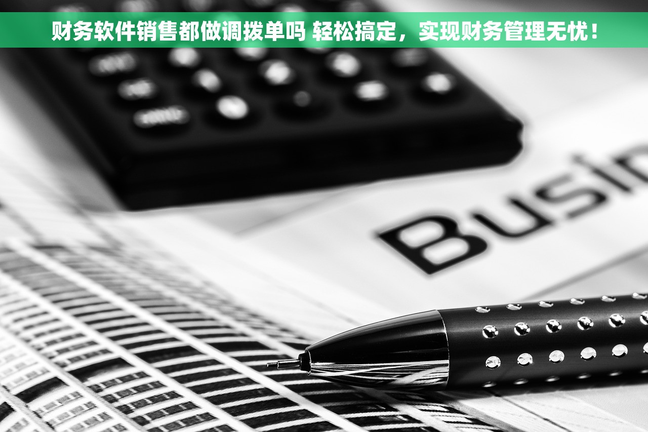 财务软件销售都做调拨单吗 轻松搞定，实现财务管理无忧！