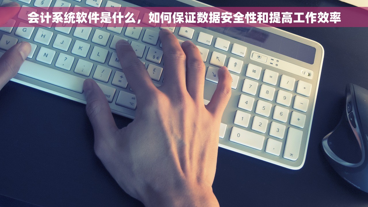 会计系统软件是什么，如何保证数据安全性和提高工作效率