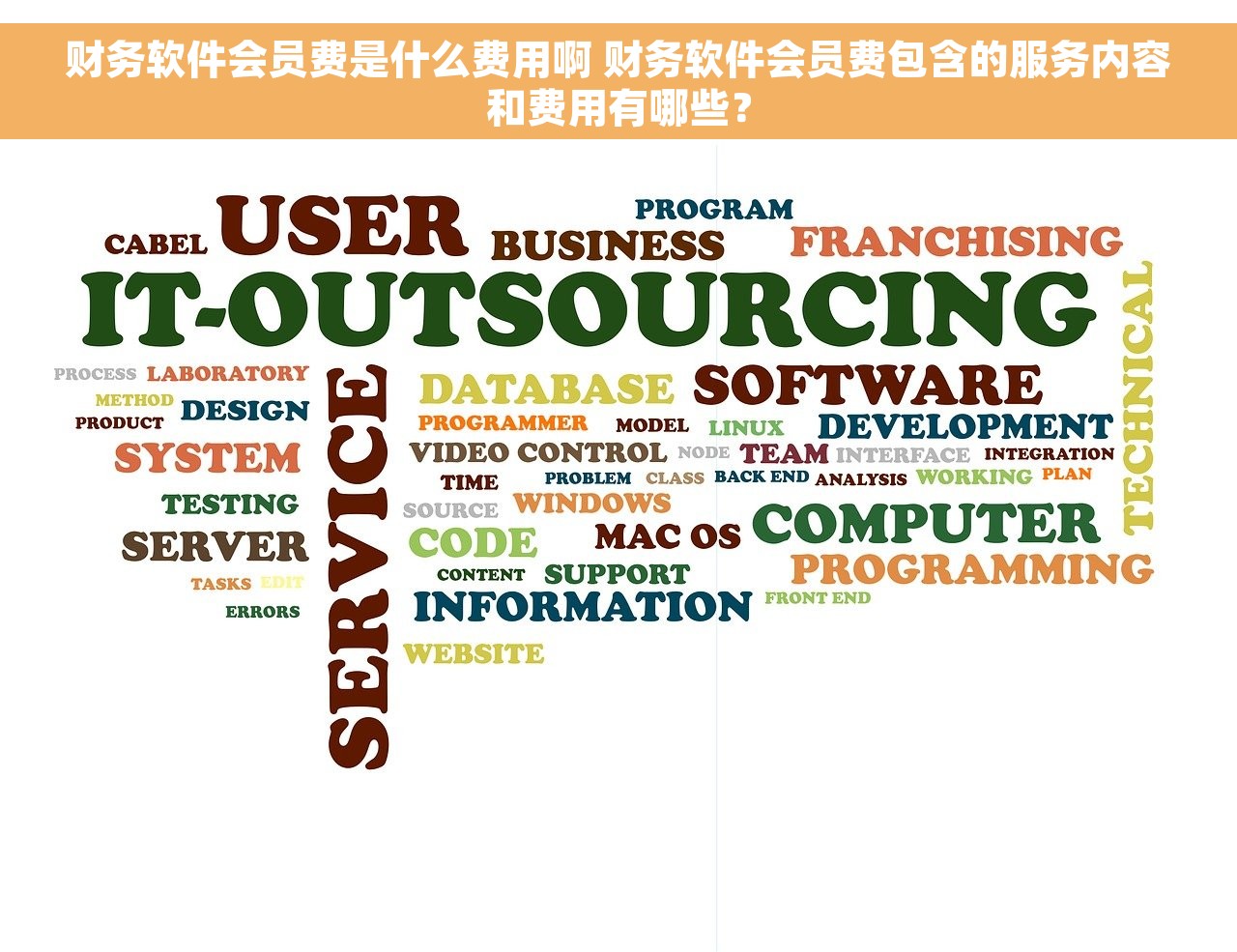 财务软件会员费是什么费用啊 财务软件会员费包含的服务内容和费用有哪些？
