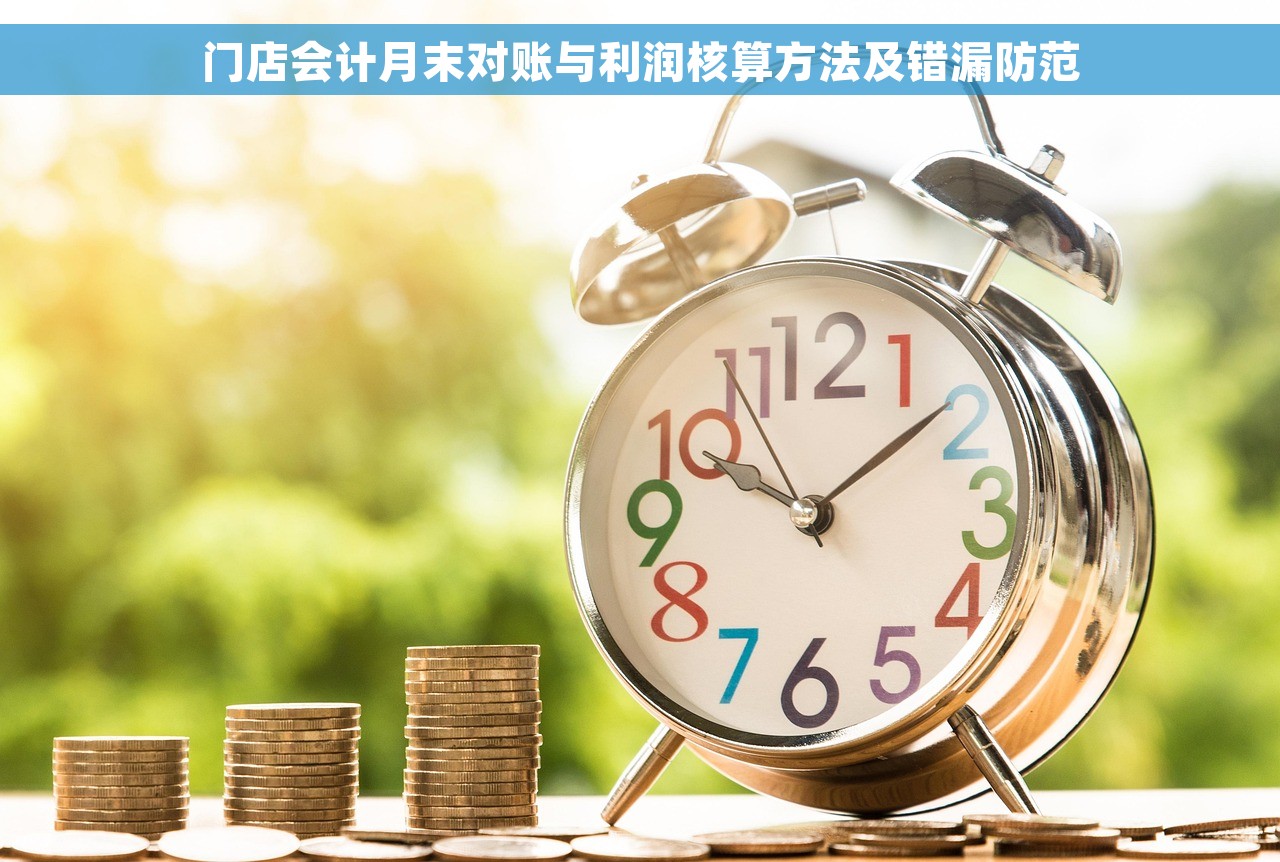 门店会计月末对账与利润核算方法及错漏防范