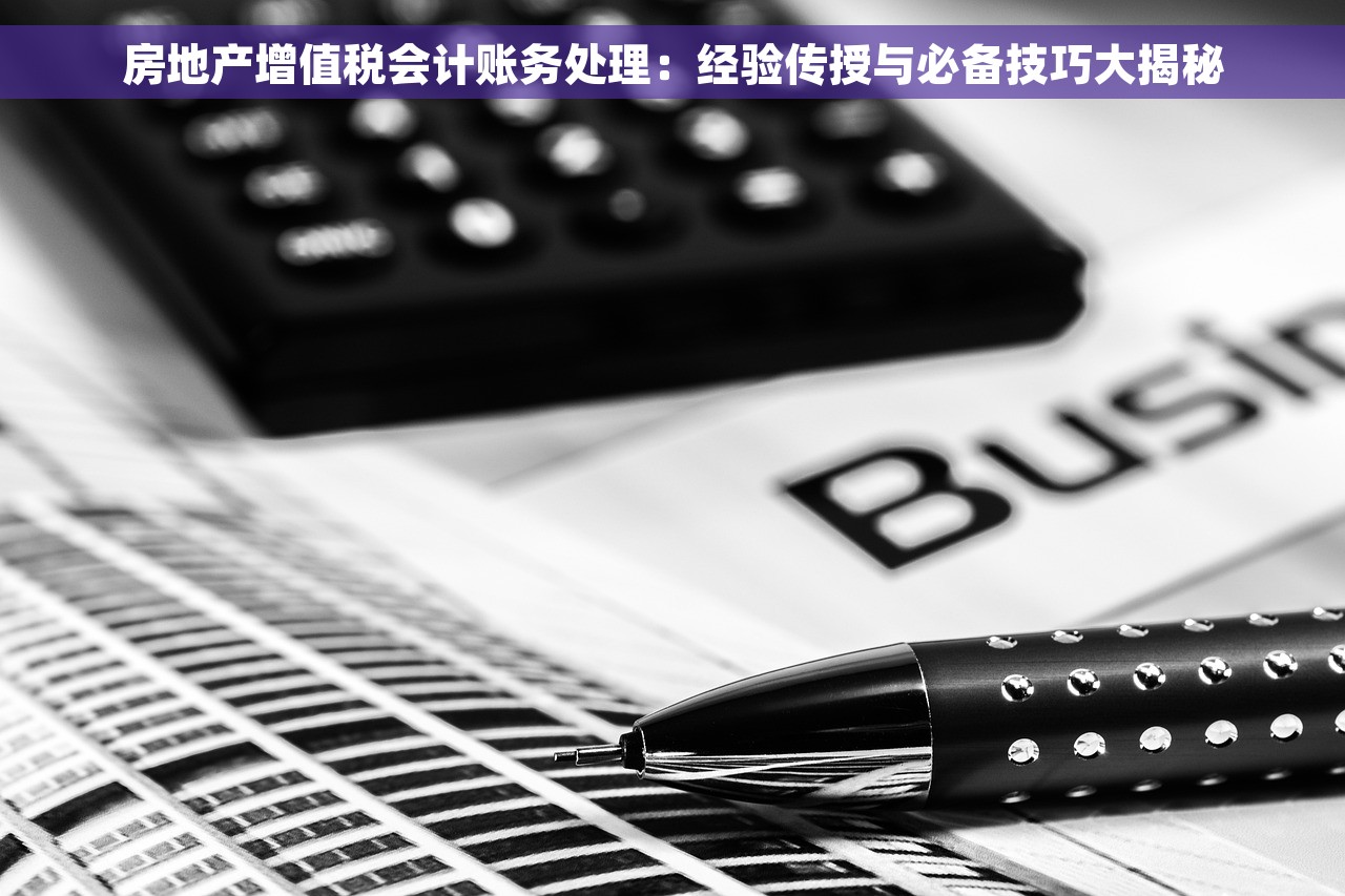 房地产增值税会计账务处理：经验传授与必备技巧大揭秘