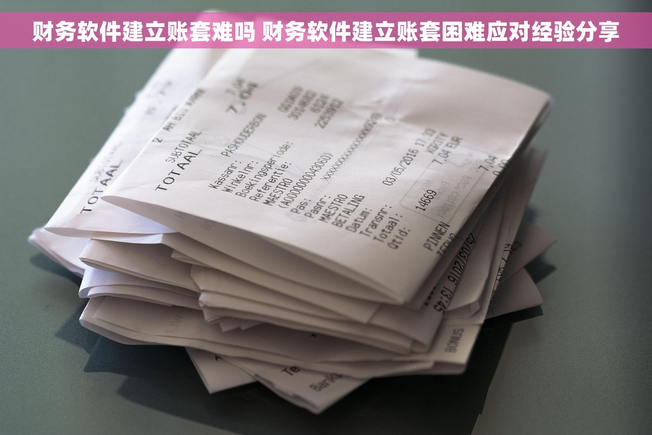 财务软件建立账套难吗 财务软件建立账套困难应对经验分享