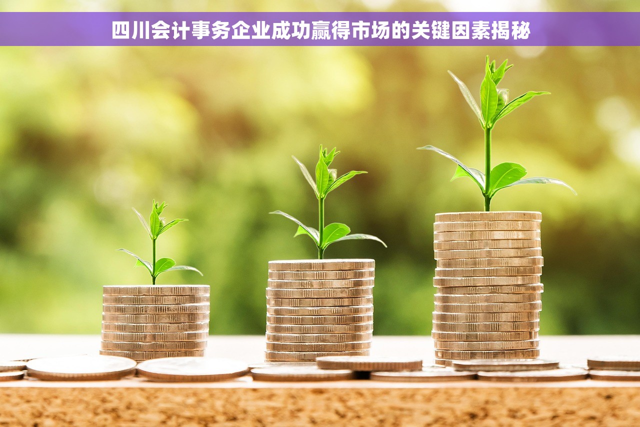 四川会计事务企业成功赢得市场的关键因素揭秘 四川会计事务企业成功赢得市场的关键因素揭秘