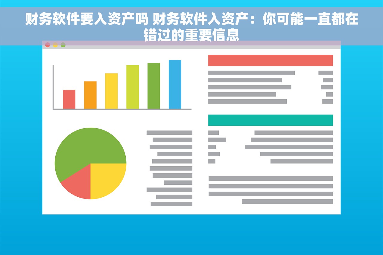 财务软件要入资产吗 财务软件入资产：你可能一直都在错过的重要信息