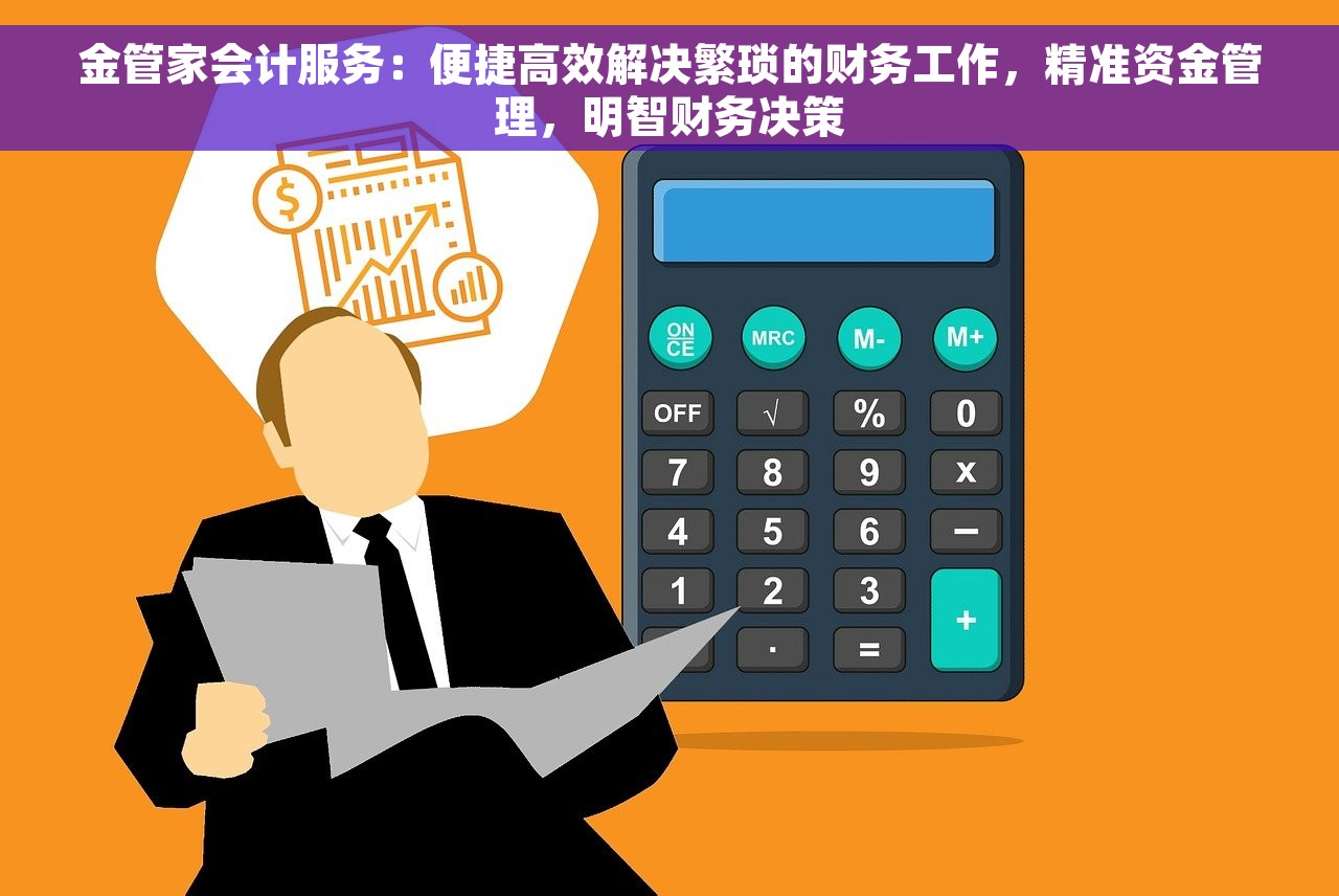 金管家会计服务：便捷高效解决繁琐的财务工作，精准资金管理，明智财务决策