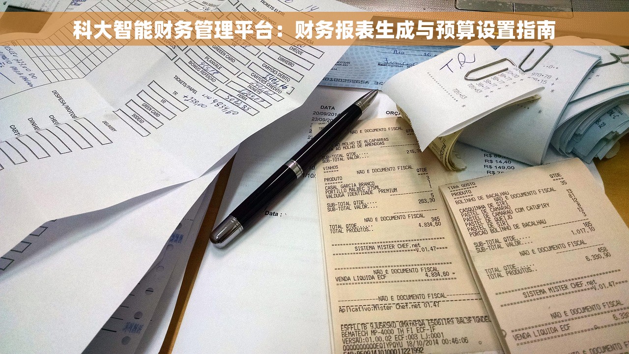 科大智能财务管理平台：财务报表生成与预算设置指南