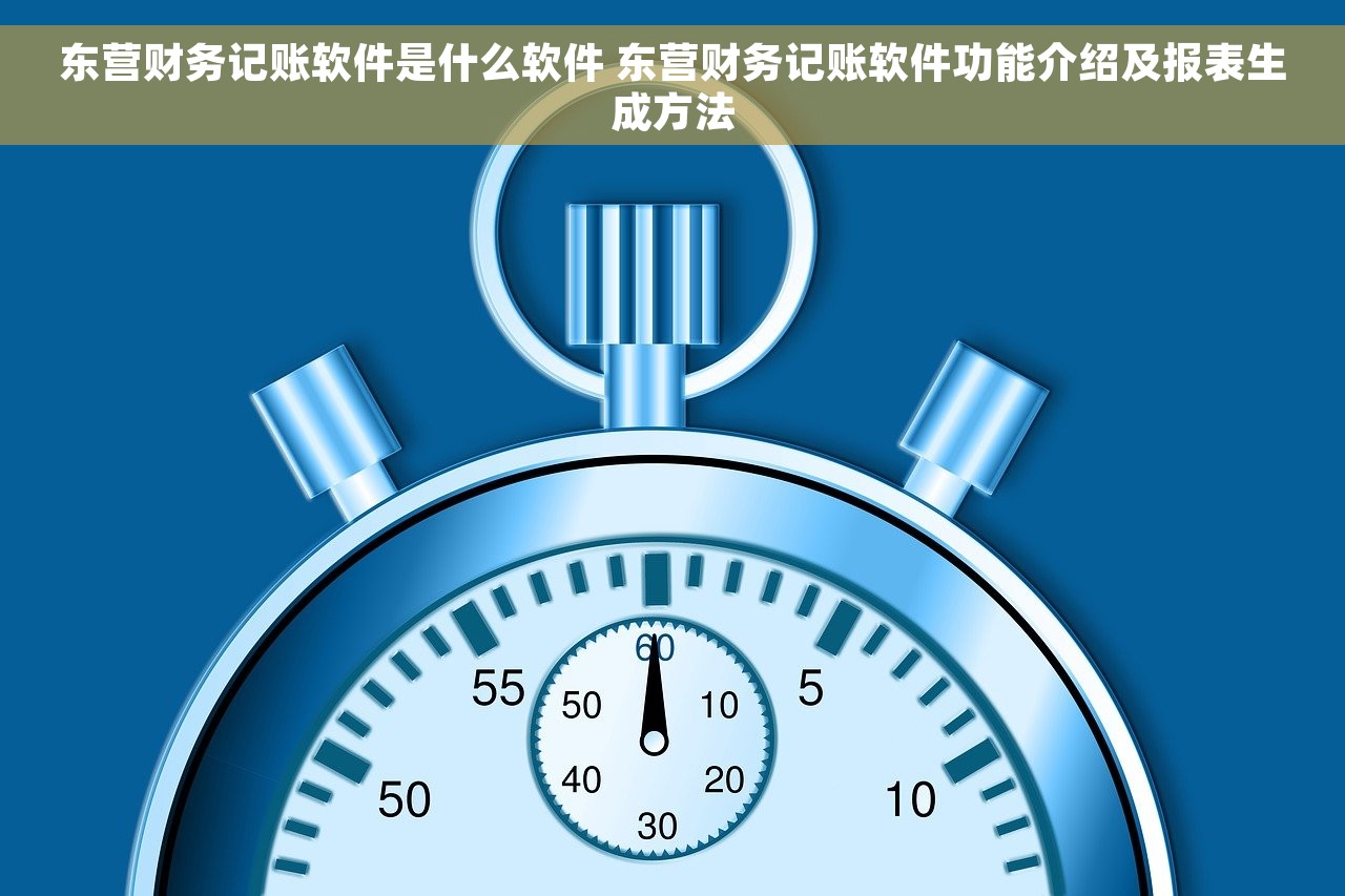 东营财务记账软件是什么软件 东营财务记账软件功能介绍及报表生成方法