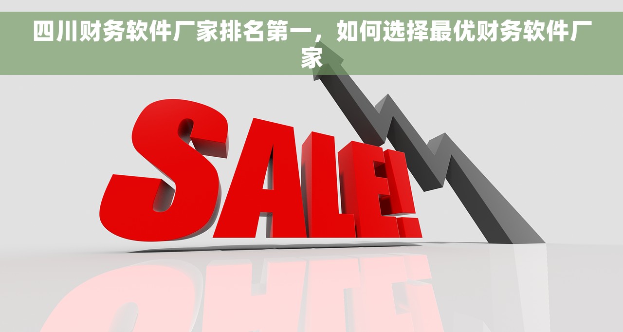 四川财务软件厂家排名第一，如何选择最优财务软件厂家