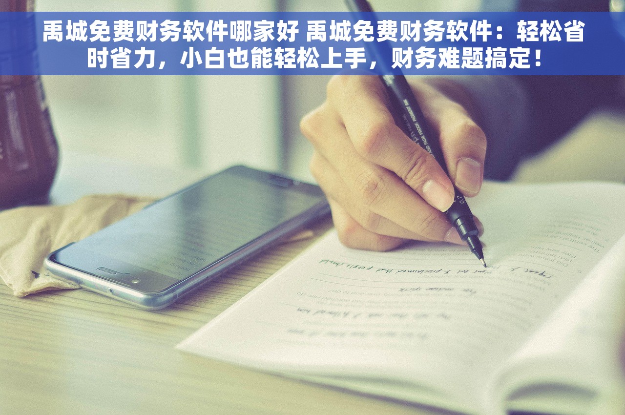 禹城免费财务软件哪家好 禹城免费财务软件：轻松省时省力，小白也能轻松上手，财务难题搞定！
