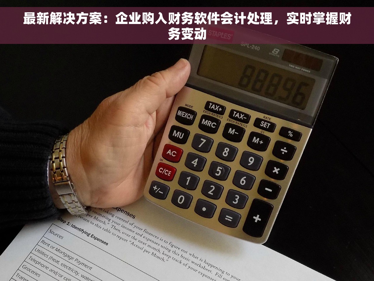 最新解决方案：企业购入财务软件会计处理，实时掌握财务变动