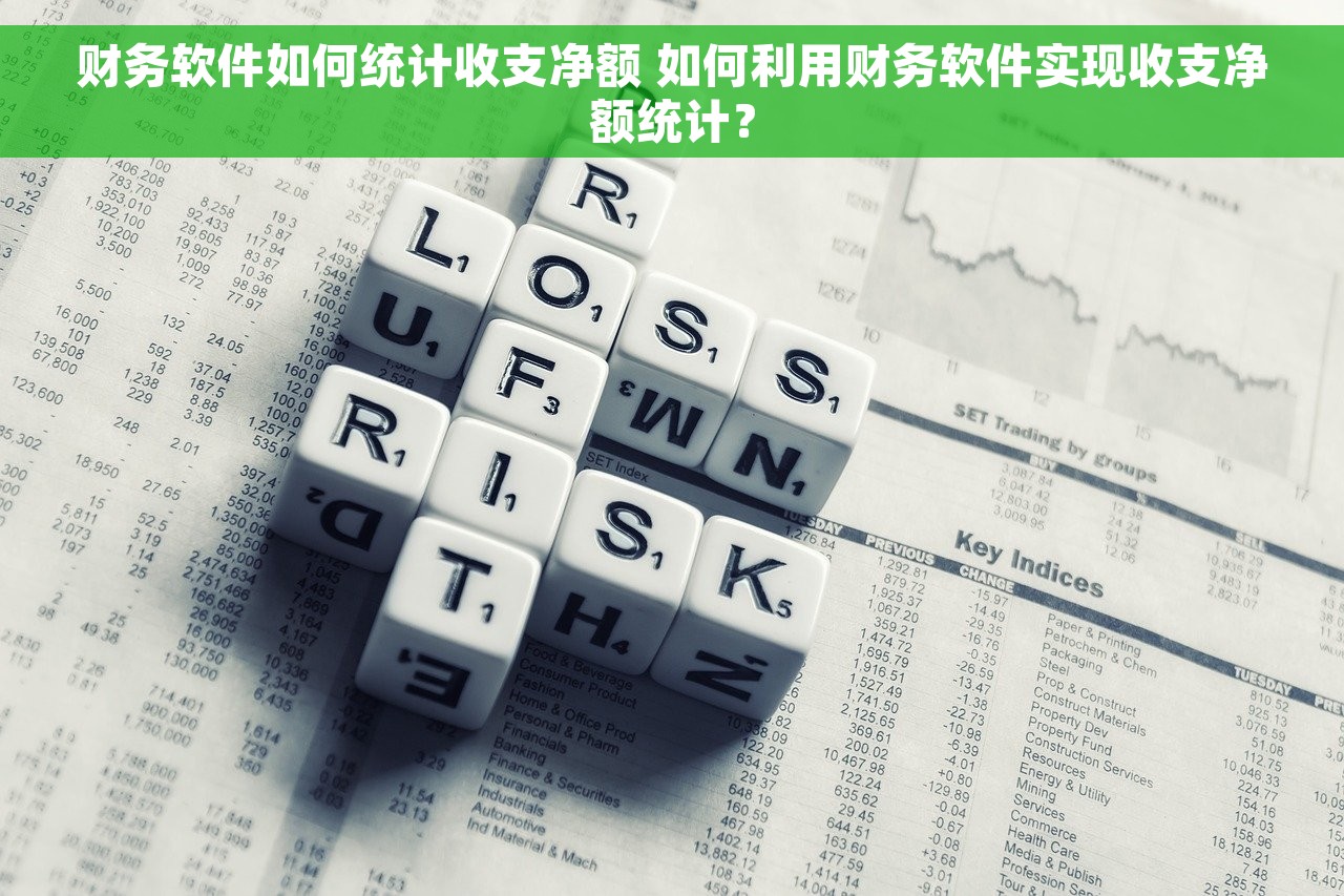 财务软件如何统计收支净额 如何利用财务软件实现收支净额统计？
