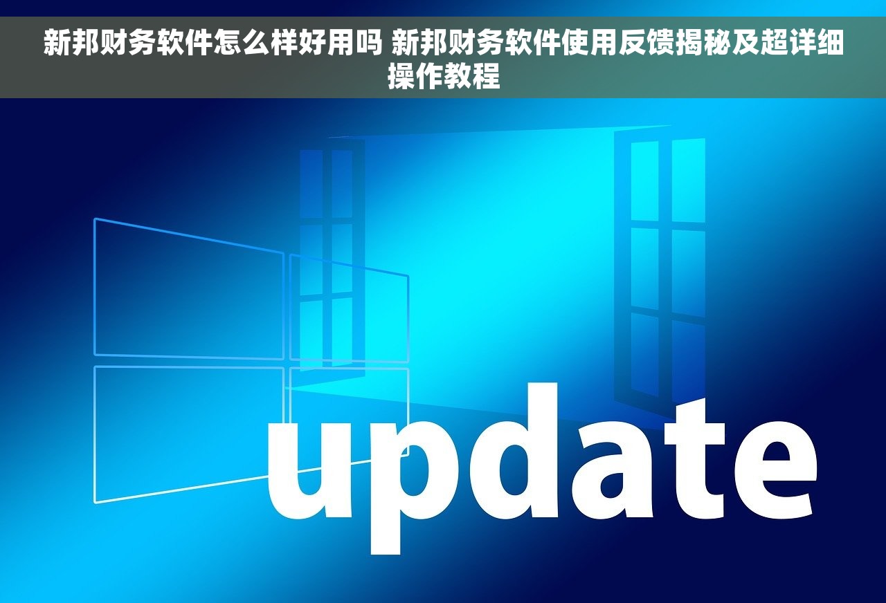 新邦财务软件怎么样好用吗 新邦财务软件使用反馈揭秘及超详细操作教程