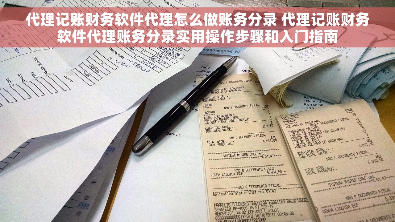 代理记账财务软件代理怎么做账务分录 代理记账财务软件代理账务分录实用操作步骤和入门指南