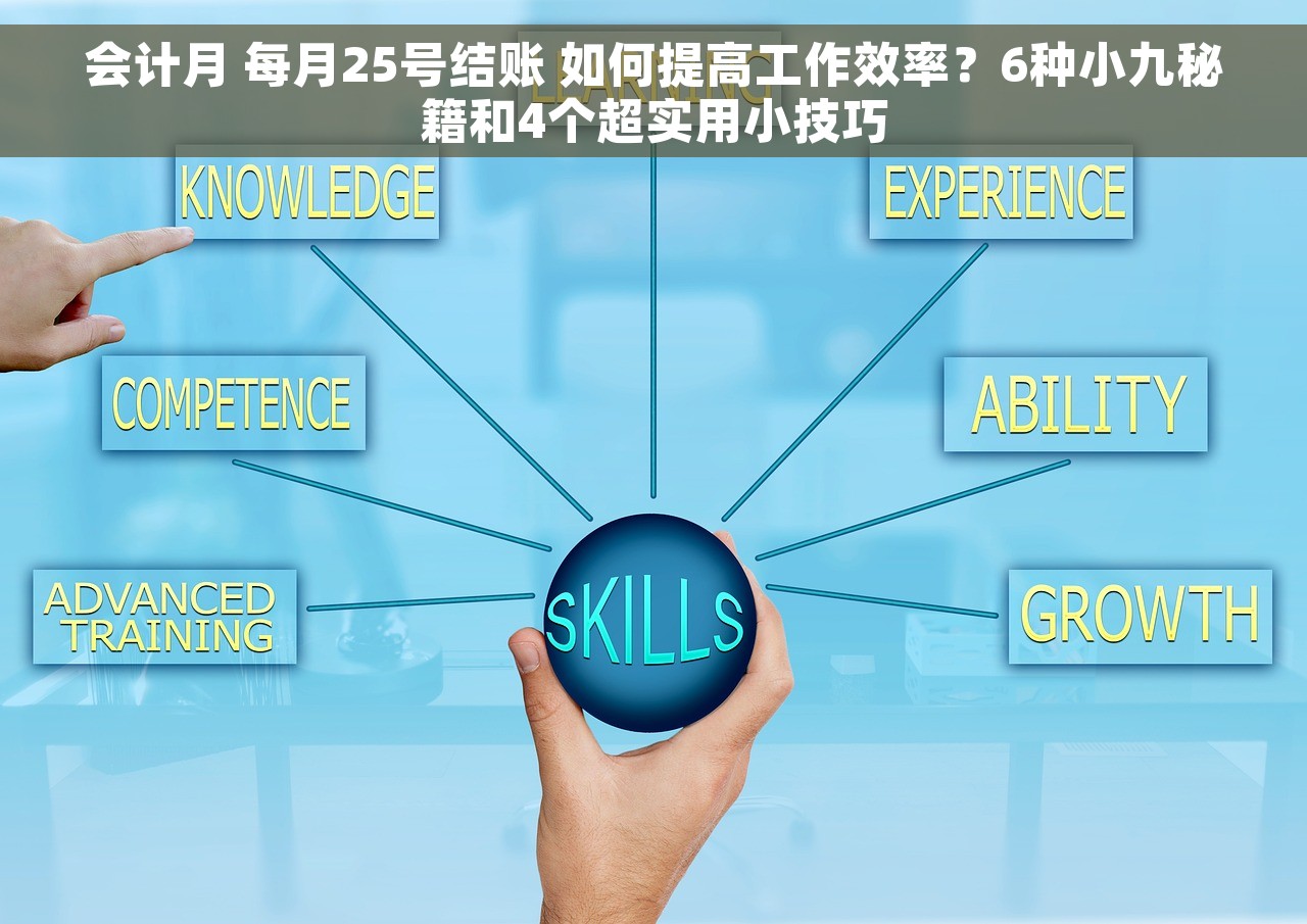 会计月 每月25号结账 如何提高工作效率？6种小九秘籍和4个超实用小技巧
