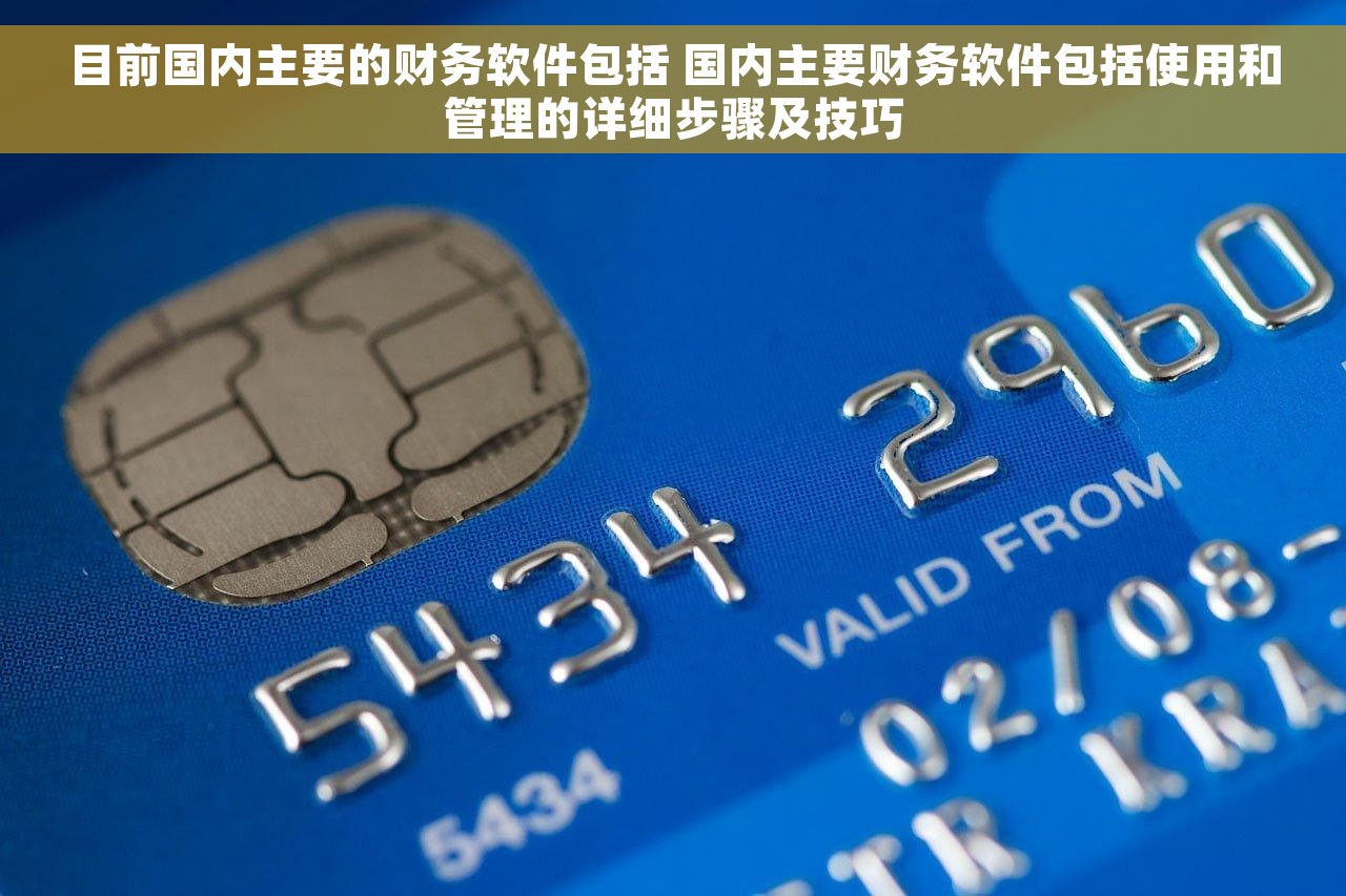 目前国内主要的财务软件包括 国内主要财务软件包括使用和管理的详细步骤及技巧