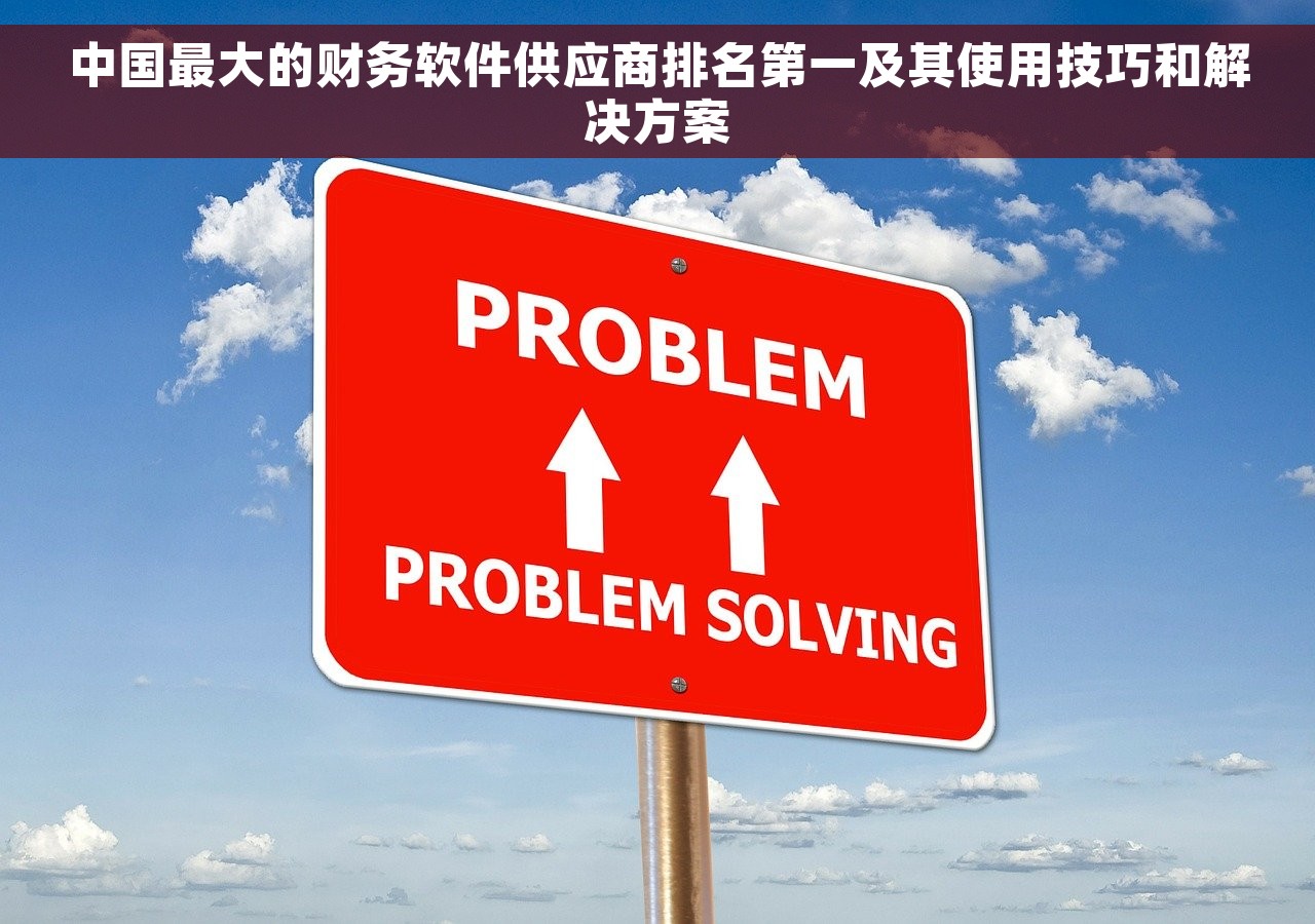 中国最大的财务软件供应商排名第一及其使用技巧和解决方案