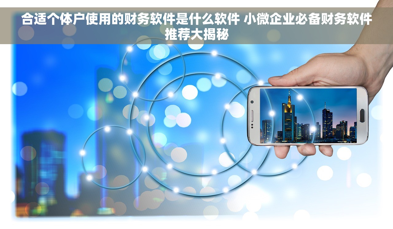 合适个体户使用的财务软件是什么软件 小微企业必备财务软件推荐大揭秘