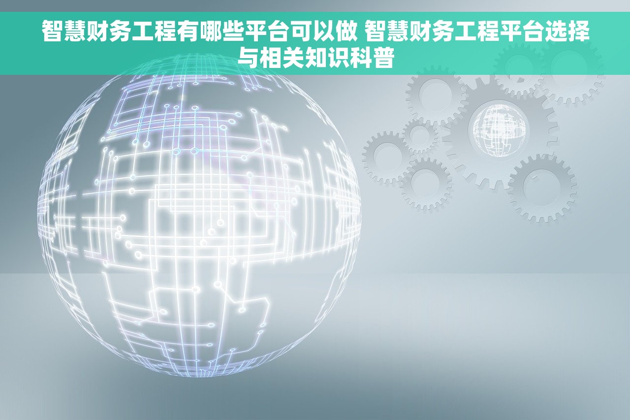 智慧财务工程有哪些平台可以做 智慧财务工程平台选择与相关知识科普