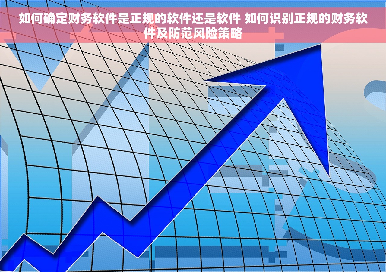如何确定财务软件是正规的软件还是软件 如何识别正规的财务软件及防范风险策略