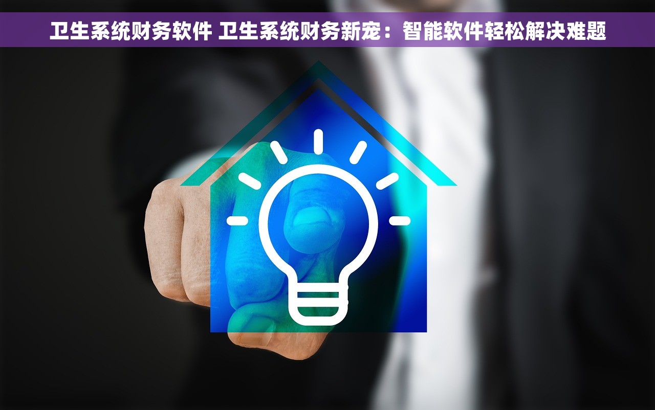 卫生系统财务软件 卫生系统财务新宠：智能软件轻松解决难题