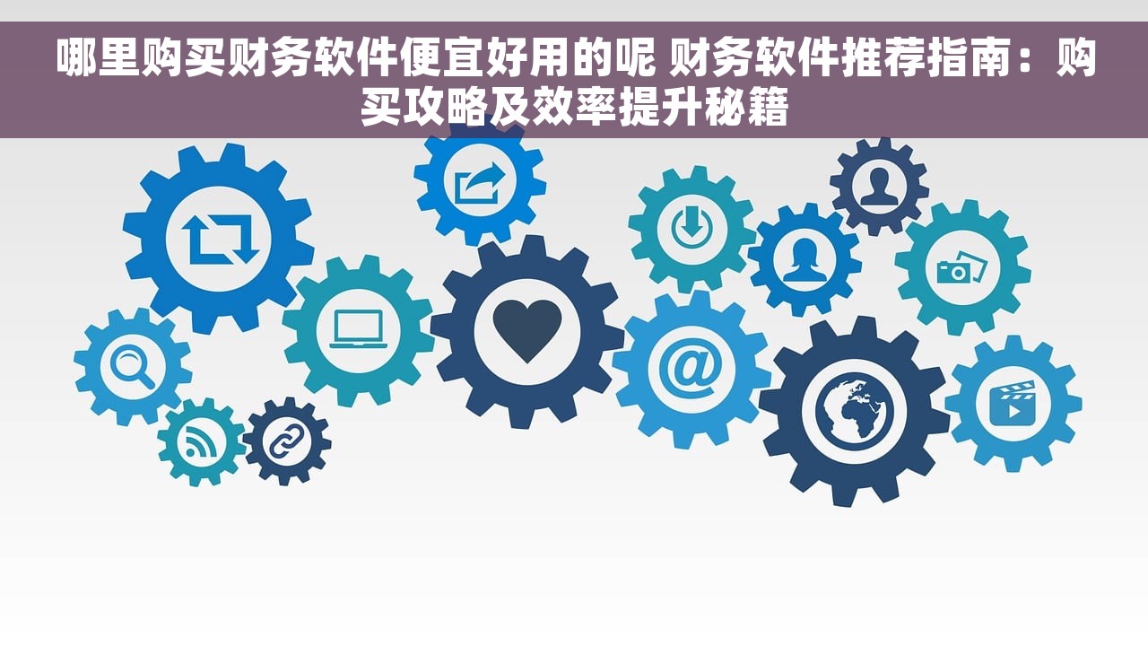 哪里购买财务软件便宜好用的呢 财务软件推荐指南：购买攻略及效率提升秘籍