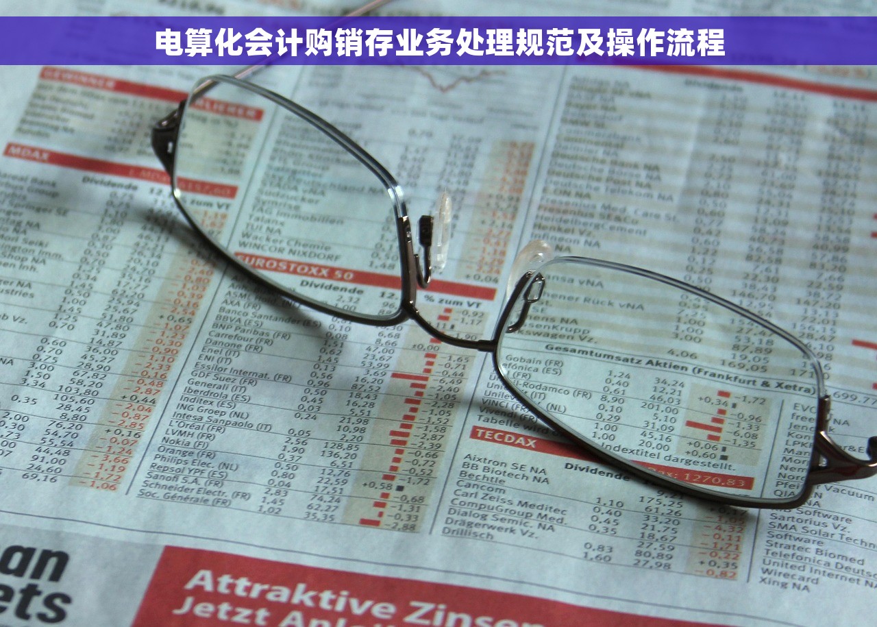 电算化会计购销存业务处理规范及操作流程
