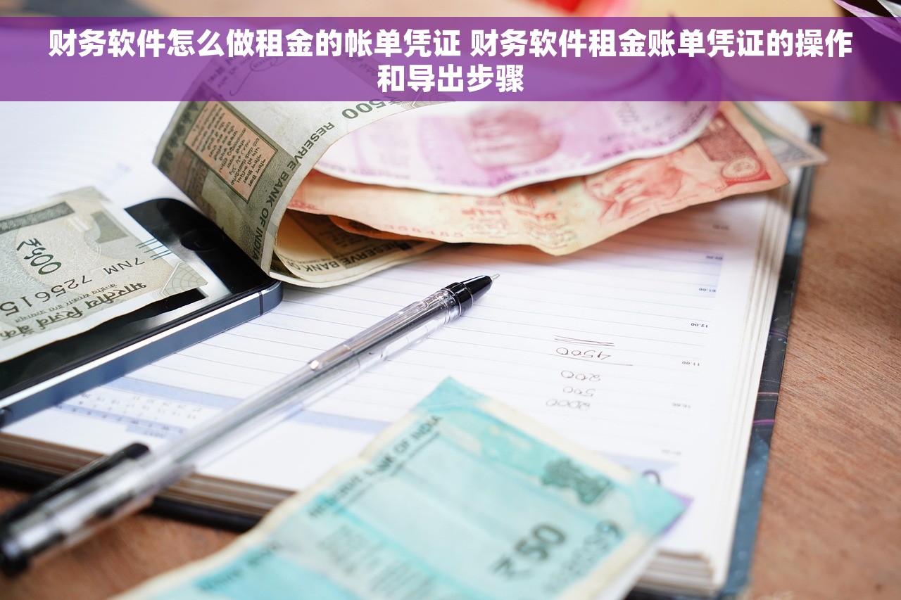 财务软件怎么做租金的帐单凭证 财务软件租金账单凭证的操作和导出步骤