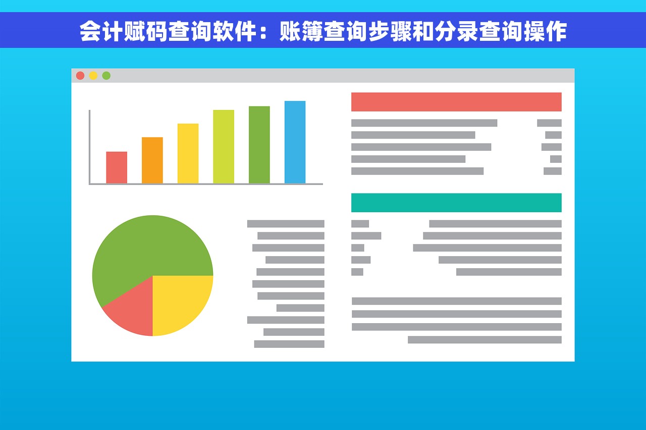 会计赋码查询软件：账簿查询步骤和分录查询操作