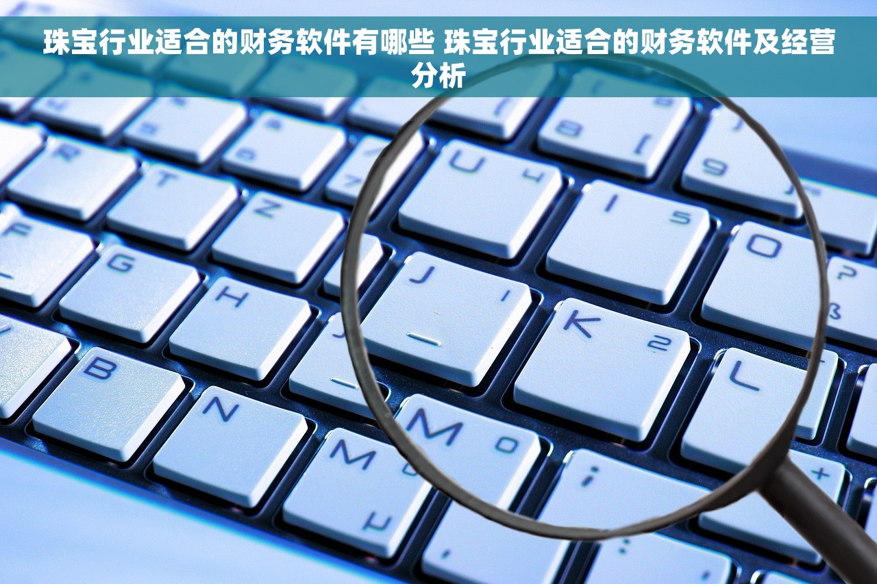 珠宝行业适合的财务软件有哪些 珠宝行业适合的财务软件及经营分析