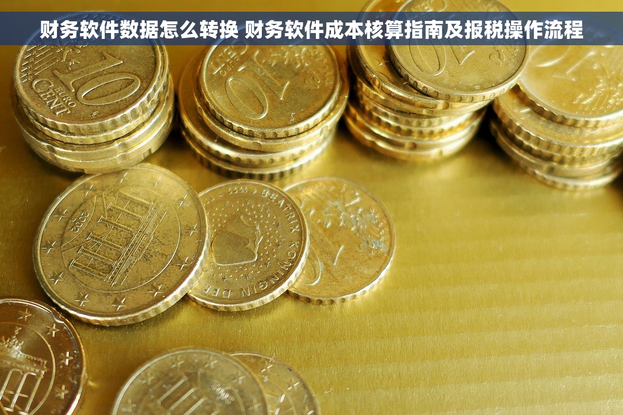 财务软件数据怎么转换 财务软件成本核算指南及报税操作流程