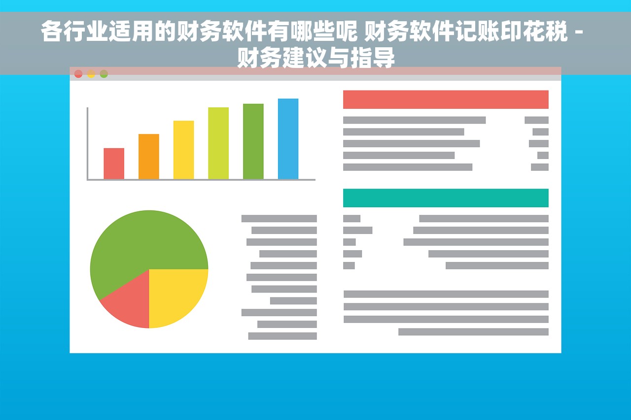 各行业适用的财务软件有哪些呢 财务软件记账印花税 - 财务建议与指导