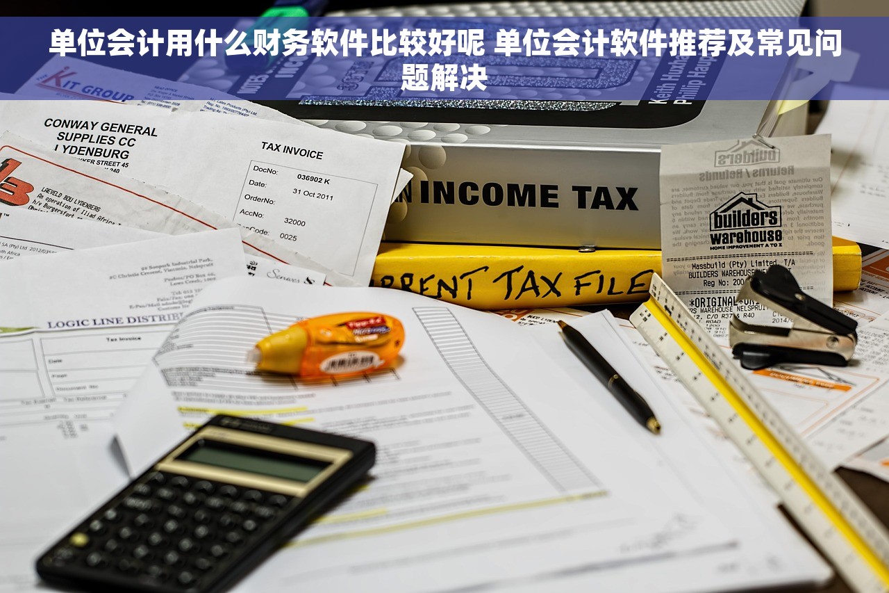 单位会计用什么财务软件比较好呢 单位会计软件推荐及常见问题解决