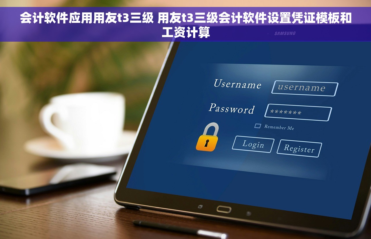 会计软件应用用友t3三级 用友t3三级会计软件设置凭证模板和工资计算