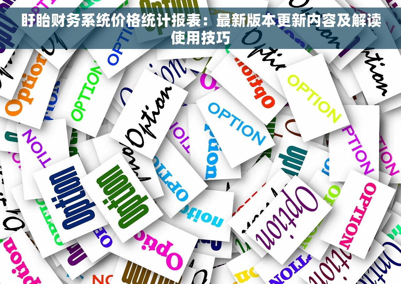 盱眙财务系统价格统计报表：最新版本更新内容及解读使用技巧