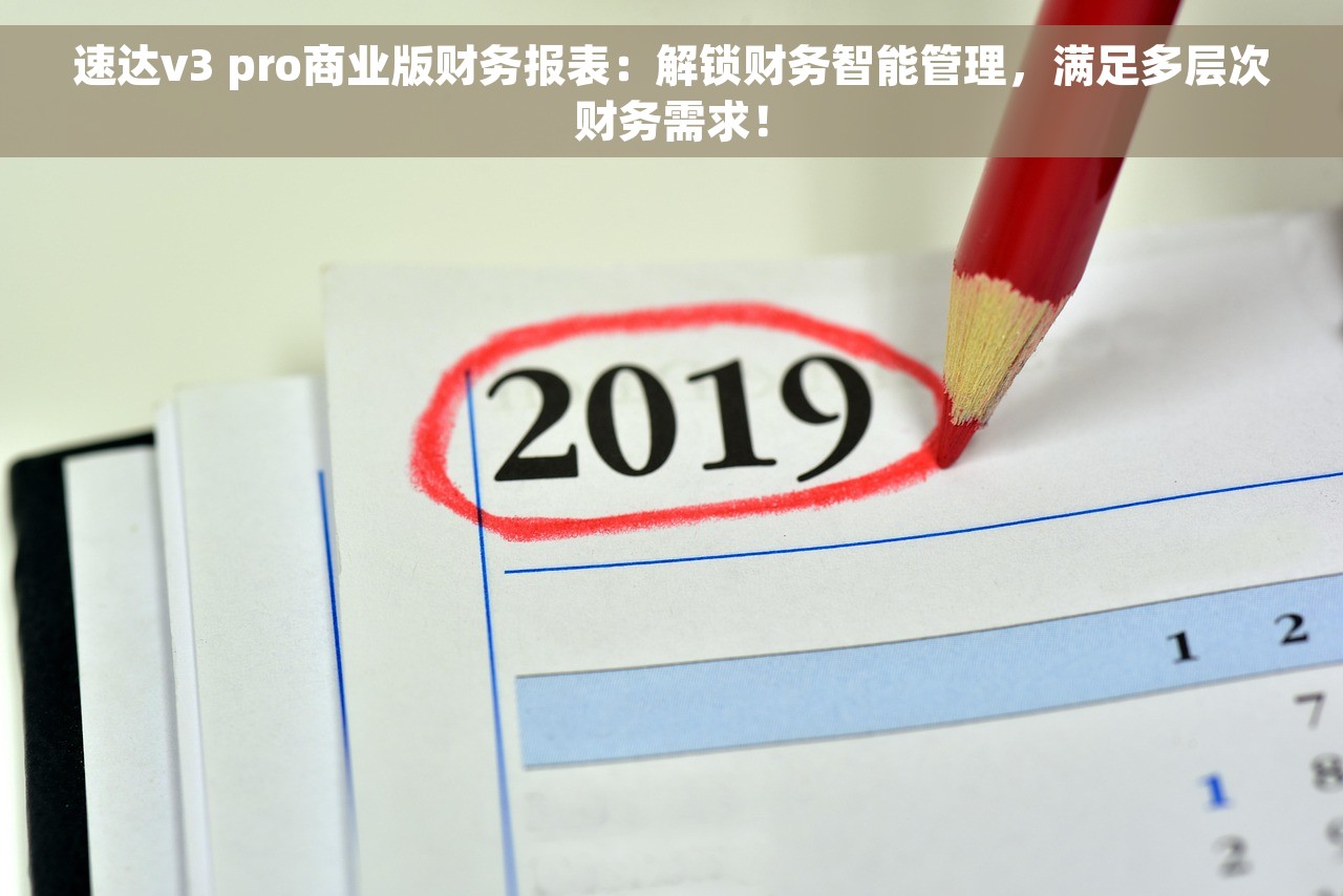速达v3 pro商业版财务报表：解锁财务智能管理，满足多层次财务需求！