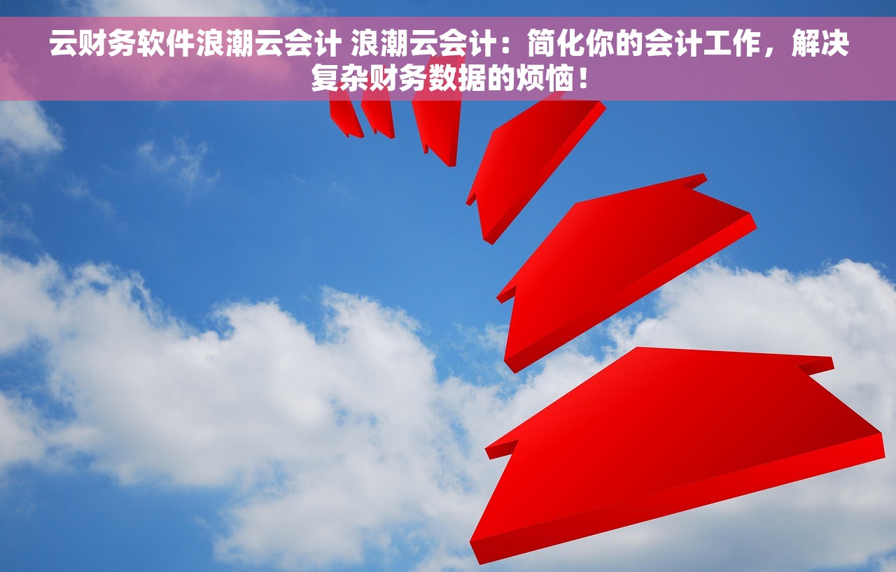 云财务软件浪潮云会计 浪潮云会计：简化你的会计工作，解决复杂财务数据的烦恼！