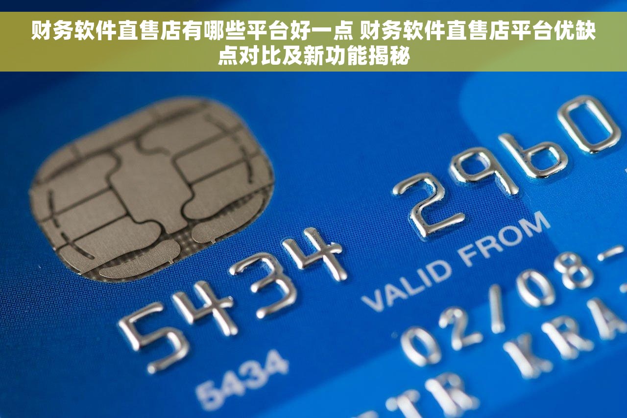 财务软件直售店有哪些平台好一点 财务软件直售店平台优缺点对比及新功能揭秘
