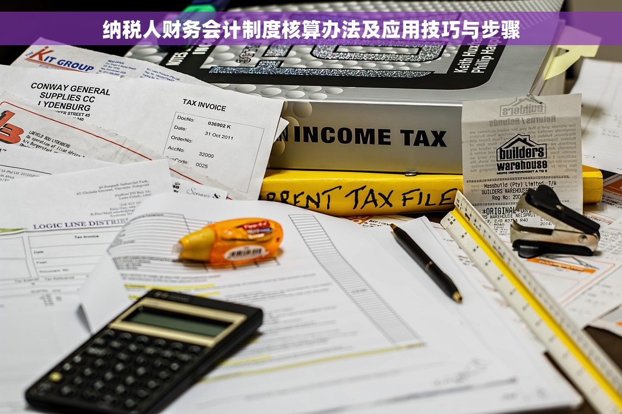 纳税人财务会计制度核算办法及应用技巧与步骤