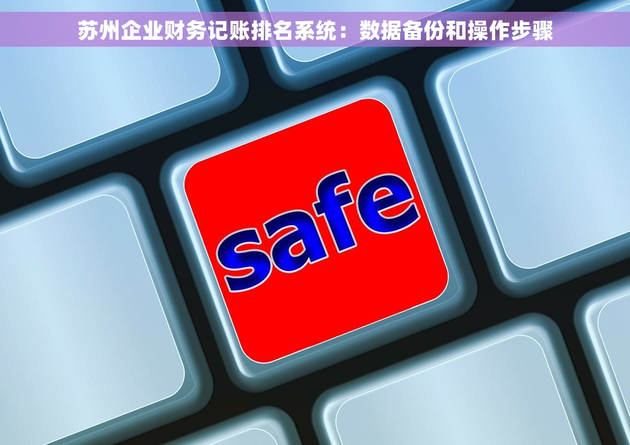 苏州企业财务记账排名系统：数据备份和操作步骤