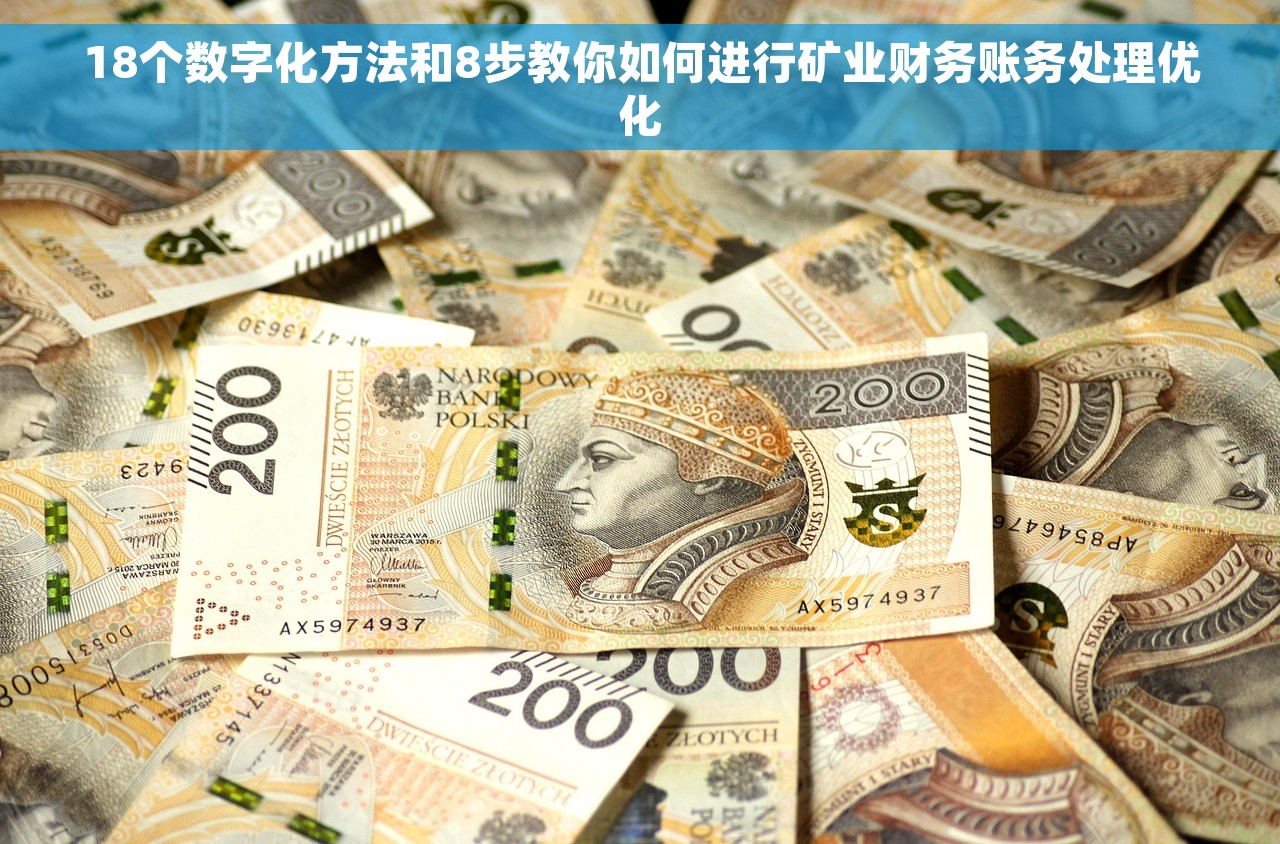 18个数字化方法和8步教你如何进行矿业财务账务处理优化
