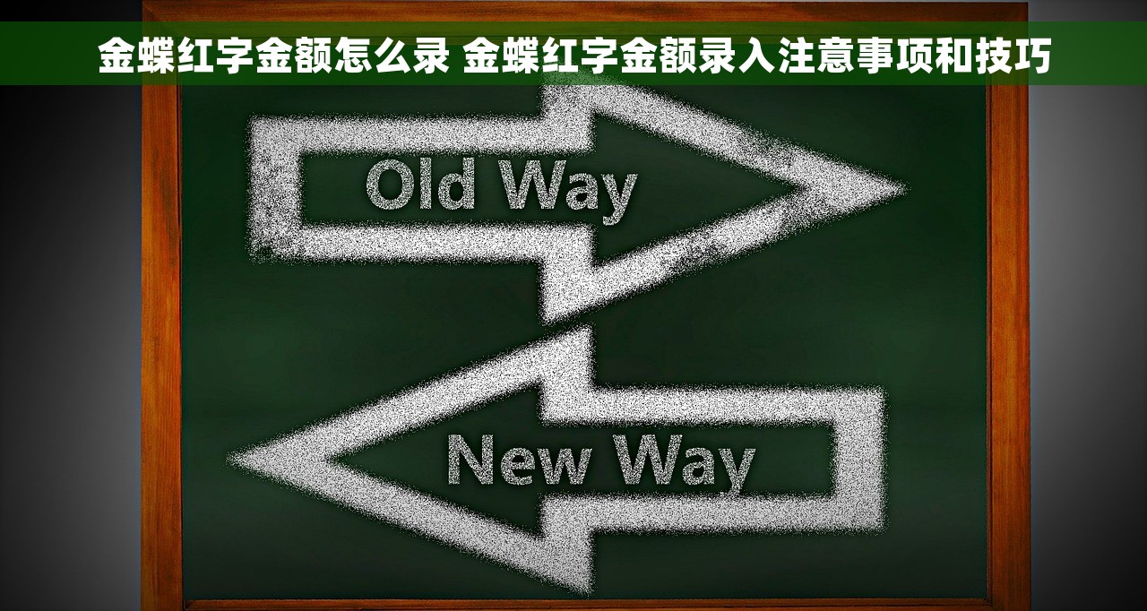 金蝶红字金额怎么录 金蝶红字金额录入注意事项和技巧