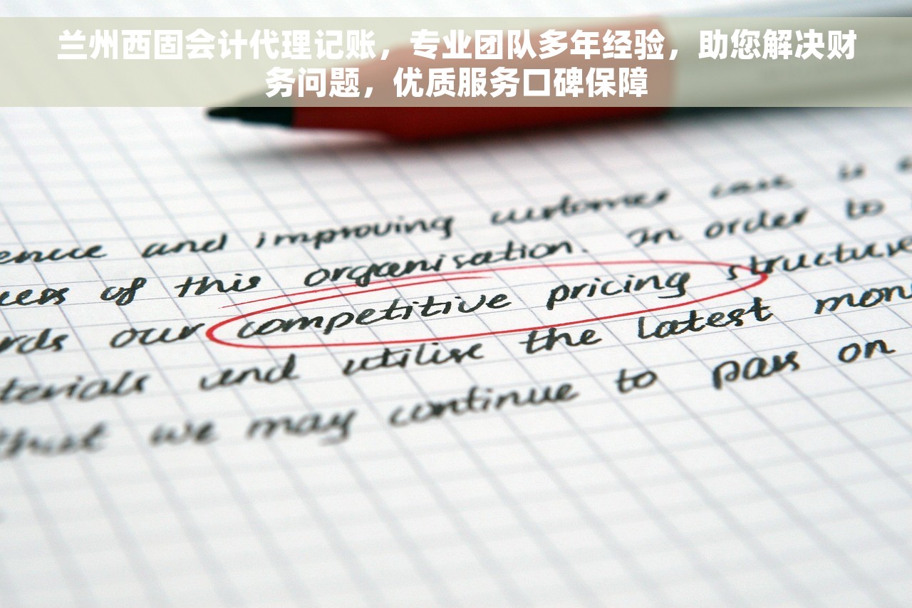 兰州西固会计代理记账，专业团队多年经验，助您解决财务问题，优质服务口碑保障