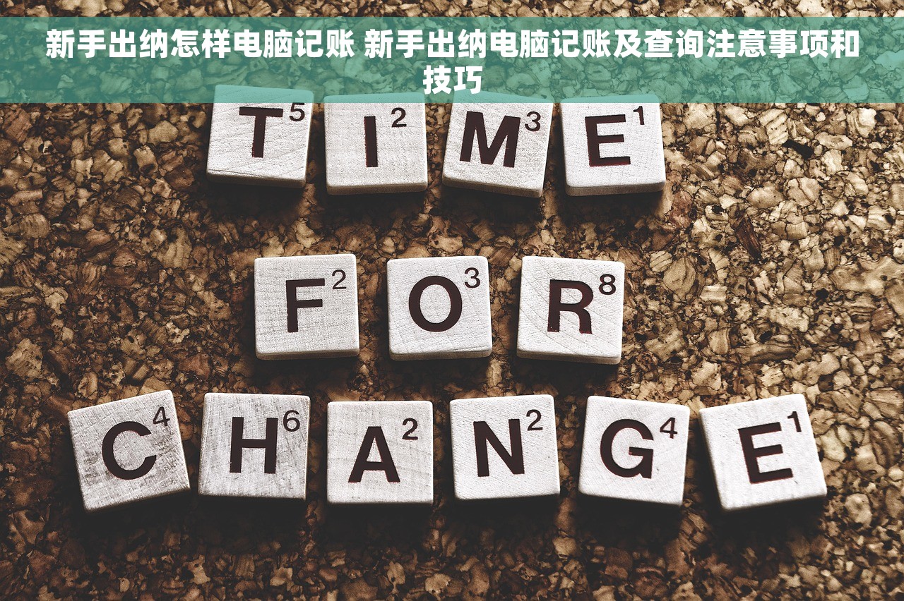 新手出纳怎样电脑记账 新手出纳电脑记账及查询注意事项和技巧
